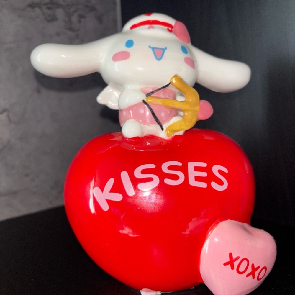 Sanrio Cupid Character on Red Heart